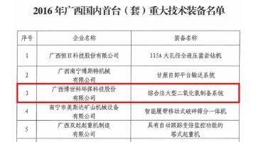 pg电子游戏“中国智造”硬实力：综合法大型二氧化氯造备系统再获殊荣