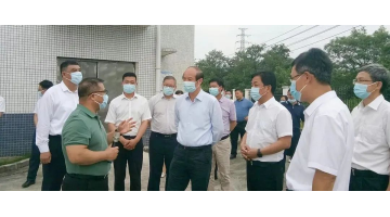 自治区人大常委会副主任黄伟京调研pg电子游戏陇南市八步区桂岭镇污水处置厂